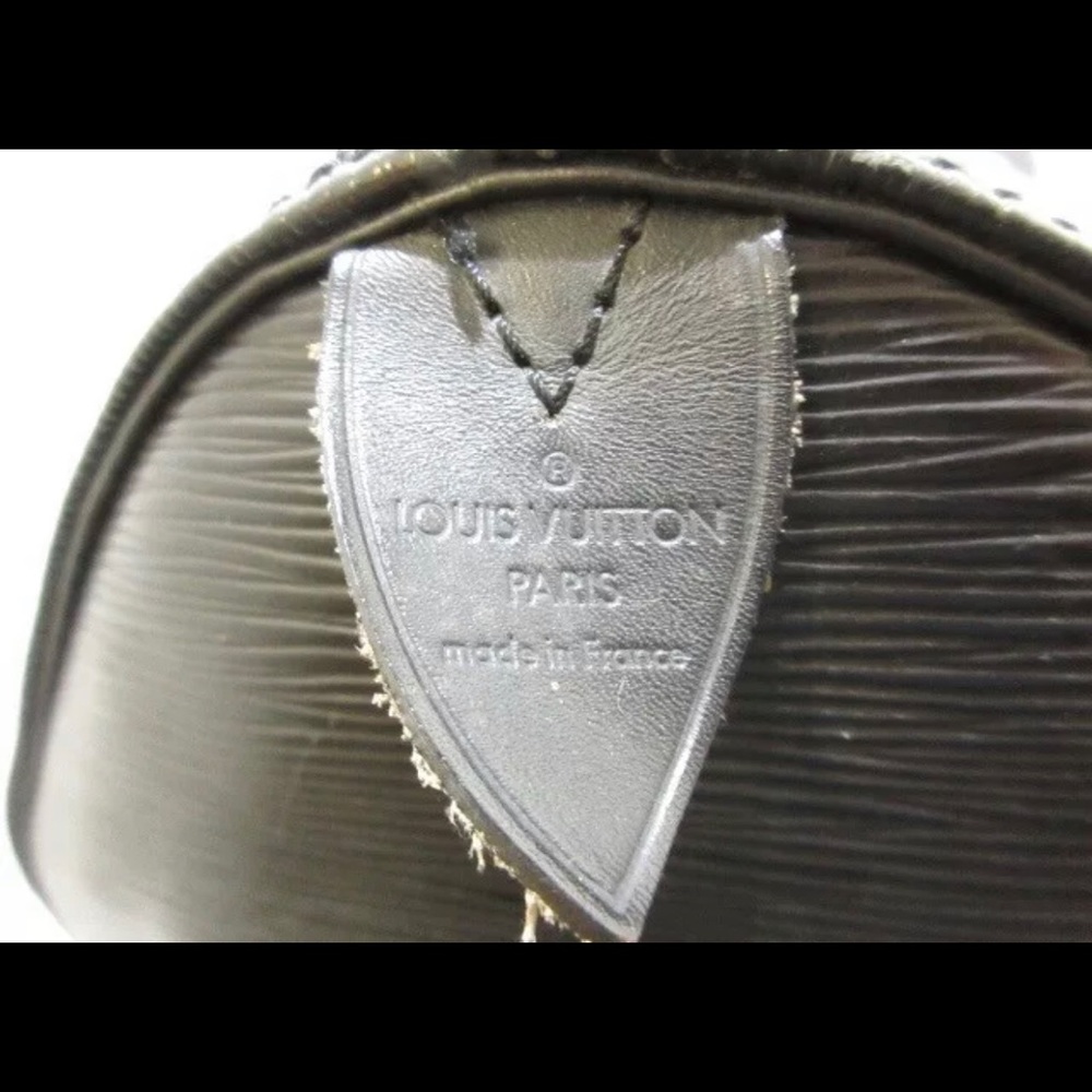 Louis Vuitton Black Epi Keepall 50 - Picture 7 of 8